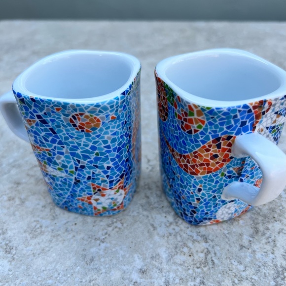 Barcelona Ceramic Espresso Cups. Set of 2. - Picture 5 of 8
